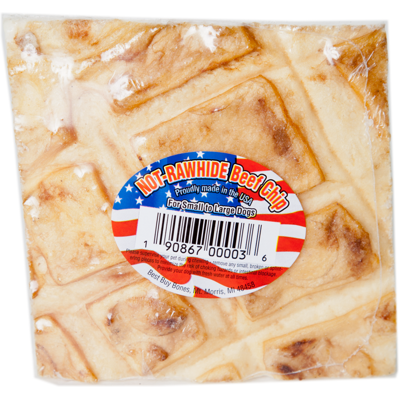 Nature's Own Not-Rawhide Dog Treat, Beef Chip image number null