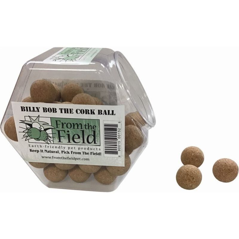 From the Field Mini-Max Cork Ball Cat Toy image number null