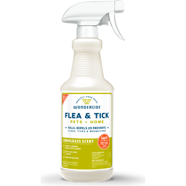 Wondercide Flea & Tick Spray for Pets & Home, Lemongrass