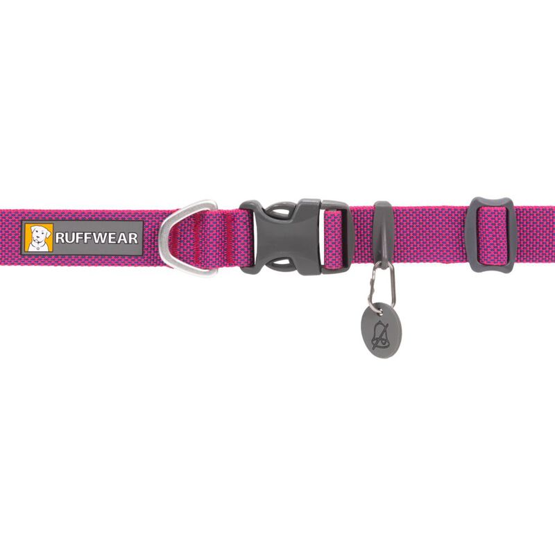 Ruffwear Hi & Light Lightweight Dog Collar, Alpenglow Pink image number null