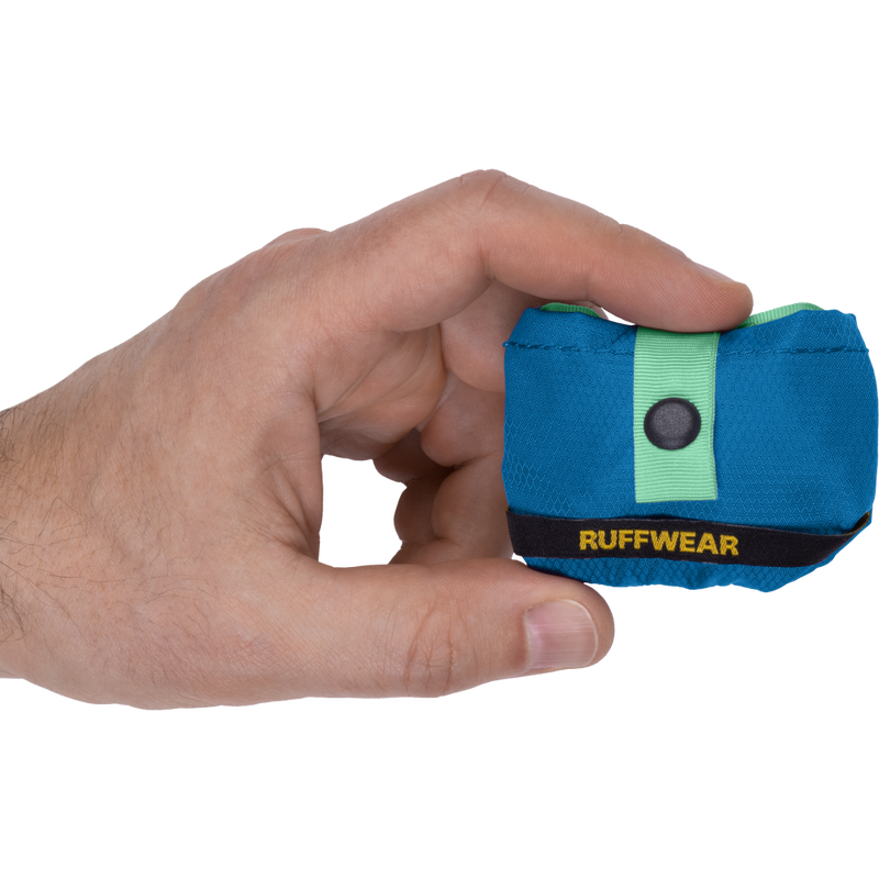 Ruffwear Trail Runner Ultralight Packable Dog Bowl, Blue Pool image number null