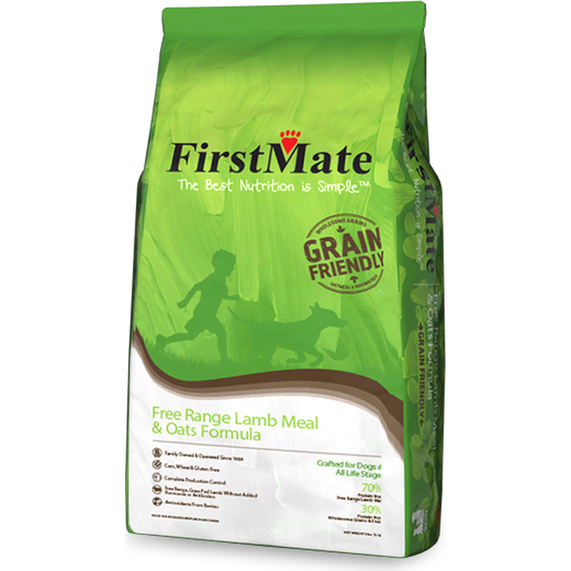 FirstMate Grain Friendly Dry Dog Food, Lamb & Oats image number null