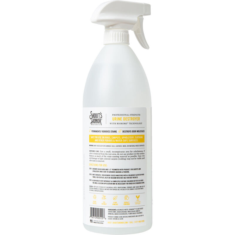 Skout's Honor Professional Strength Pet Urine Destroyer, 35-oz image number null