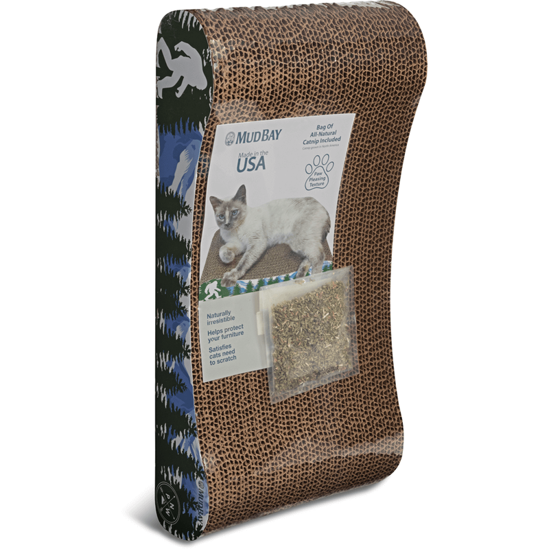 Mud Bay Nifty Winter Scene Cat Scratcher with Catnip image number null