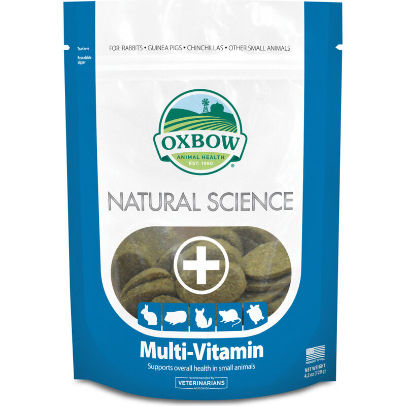 Oxbow Natural Science Multi-Vitamin Small Animal Supplement, 4.2-oz image number null
