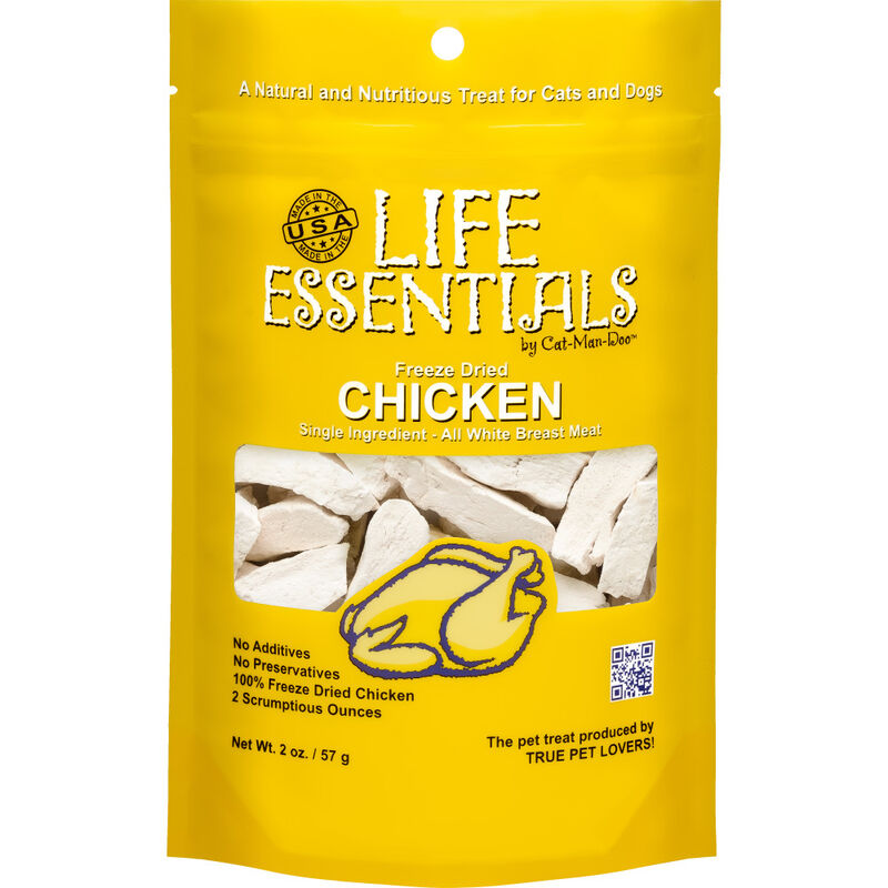 Life Essentials Freeze-Dried Cat & Dog Treats, Chicken image number null