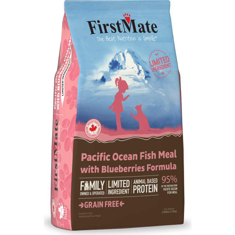 FirstMate Grain-Free Dry Cat Food, Ocean Fish image number null