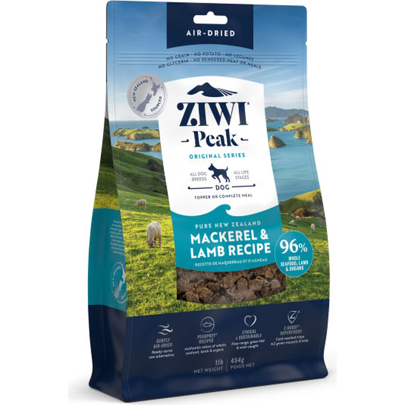 ZIWI Peak Original Series Air-Dried Dog Food, Mackerel & Lamb image number null