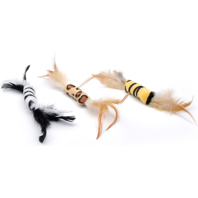 Turbo by Coastal Feather Cat Toy image number null