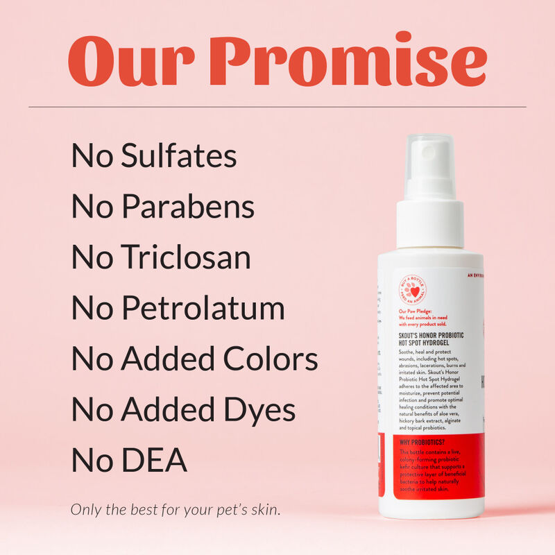 Skout's Honor Probiotic Pet Hot Spot Hydrogel, 4-oz image number null