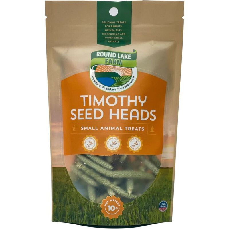 Round Lake Farm Small Animal Treats, Timothy Seed Heads, 10-gram image number null